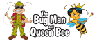 The Bug Man and Queen Bee Logo